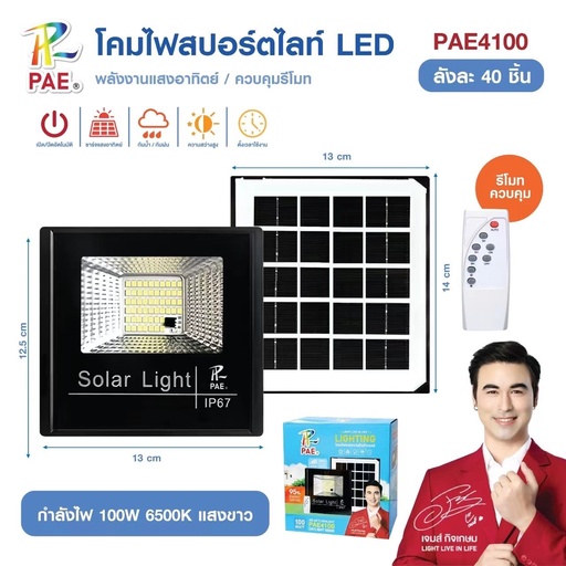 [PAE4100] สปอตไลท์ 100W PAE4100 แสงขาว