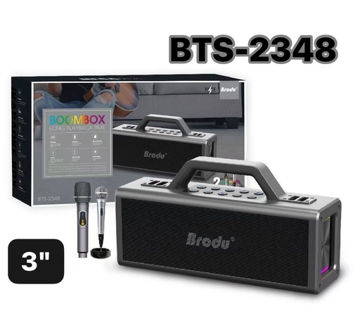 [BTS-2348] ลำโพงบลูทูธ รุ่น BTS-2348 ดอกลำโพง 3นิ้ว ลำโพงไร้สาย เสียงดี